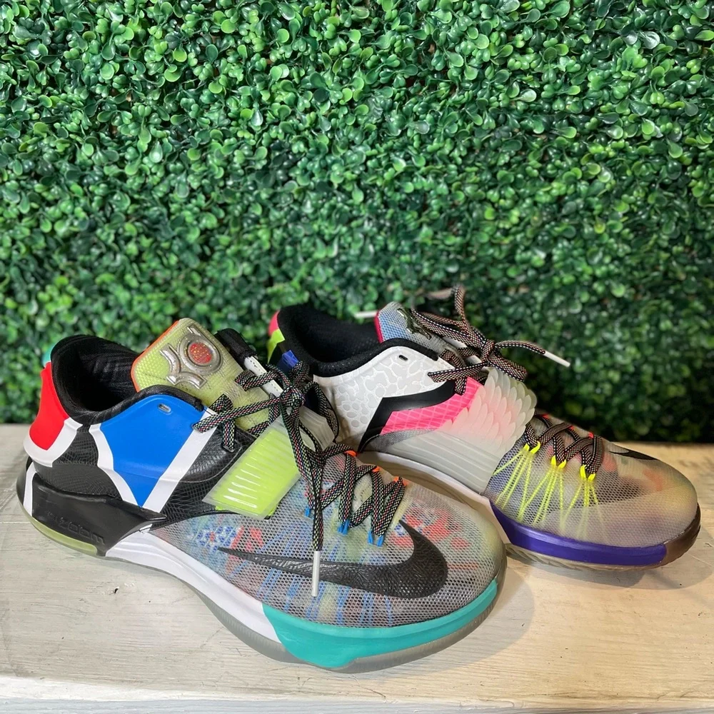 ‼️ WORN ONLY ONCE ‼️
✨ MENS NIKE WHAT THE KD - Picture 3 of 4